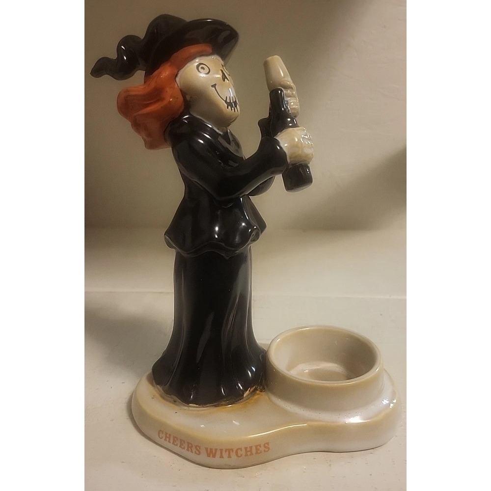 Yankee Candle "Cheers Witches" Halloween Bony Bunch Votive Candle Holder